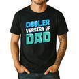 Cooler Version Of My Dad Men's Casual T-Shirt Black