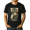 Dad 2026 Loading Baby Shower Going To Be a Dad Gender Reveal Men's Casual T-Shirt Black Dad 2026 Loading Baby Shower Going To Be a Dad Gender Reveal Men's Casual T-Shirt Black