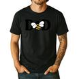 Dad Bee Cute Beekeeping 1st Birthday Matching Family Dada Men's Casual T-Shirt Black