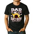 Dad Of The Birthday Bowler Kid Bowling Party Men's Casual T-Shirt Black