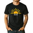 Dad Of The Birthday First Trip Around The Sun Birthday Men's Casual T-Shirt Black