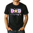 Dad Of The Birthday Girl One-Der The Sea Family Matching Men's Casual T-Shirt Black