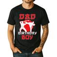 Dad Of The Birthday Karate Taekwondo Boy Martial Arts Men's Casual T-Shirt Black