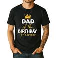 Dad Of The Birthday Prince Boy Bday Party Idea For Him Men's Casual T-Shirt Black Dad Of The Birthday Prince Boy Bday Party Idea For Him Men's Casual T-Shirt Black