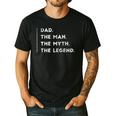 For Dad Birthday From Son Daughter Cool Small Men's Casual T-Shirt Black