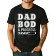 Dad Bod In Progress Men's Casual T-Shirt Black