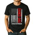Dad Dance She Get It From Me Proud Dancer Dad USA Flag Men Men's Casual T-Shirt Black