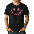 In My Dad Girl Era Tee Fathers Day 2-Sided Men's Casual T-Shirt Black