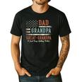 Dad Grandpa Great Grandpa I Just Keep Getting Better Men's Casual T-Shirt Black