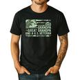 Dad Grandpa Great Grandpa Veteran Fathers Day Great Grandpa Men's Casual T-Shirt Black