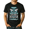 Dad Is My Guardian Angel Missing Memorial Day For Men Women Men's Casual T-Shirt Black