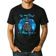 To My Dad In Heaven I Miss You Men's Casual T-Shirt Black