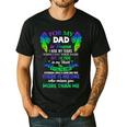 For My Dad In Heaven Touching Tribute For Passed Away Father Men's Casual T-Shirt Black For My Dad In Heaven Touching Tribute For Passed Away Father Men's Casual T-Shirt Black