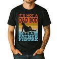 Dad Its Not A Dad BOD Its A Father Figure Graphic Men's Casual T-Shirt Black