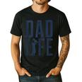 Dad Life Girl Dad Men's Casual T-Shirt Black
