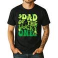 Dad Of The Lucky One Saint Patrick's Day Children Birthday Men's Casual T-Shirt Black Dad Of The Lucky One Saint Patrick's Day Children Birthday Men's Casual T-Shirt Black