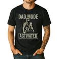 Dad Mode Activated Tactical Baby Carrier Military Father Men's Casual T-Shirt Black
