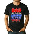 Dad And Mom Birthday Boy Spider Family Matching Men's Casual T-Shirt Black