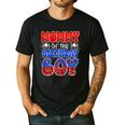 Dad And Mom Mommy Birthday Boy Spider Family Matching Men's Casual T-Shirt Black
