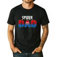Dad And Mom Spider Family Matching Birthday Halloween Men's Casual T-Shirt Black