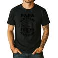 Dad Is My Name Fishing Is My Game Loves Fishing Men's Casual T-Shirt Black