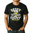 Dad Needs A Beer Button Up Shirts Beer Drinking Lover Men's Casual T-Shirt Black