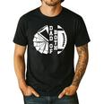 Dad Of Both Proud Football And Cheer Dad Men's Casual T-Shirt Black Dad Of Both Proud Football And Cheer Dad Men's Casual T-Shirt Black