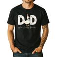 Dad Of The Silly Goose Silly Goose Birthday Matching Family Men's Casual T-Shirt Black