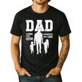 Dad Sons First Hero Daughter Love For Father's Day Men's Casual T-Shirt Black Dad Sons First Hero Daughter Love For Father's Day Men's Casual T-Shirt Black