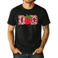 Dad Strawberry Birthday Men's Casual T-Shirt Black Dad Strawberry Birthday Men's Casual T-Shirt Black