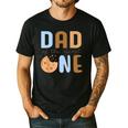 Dad Of The Sweet One Cookies And Milk 1st Birthday Party Men's Casual T-Shirt Black Dad Of The Sweet One Cookies And Milk 1st Birthday Party Men's Casual T-Shirt Black