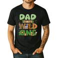 Dad Of The Wild One Birthday Family Matching Party Decor Men's Casual T-Shirt Black Dad Of The Wild One Birthday Family Matching Party Decor Men's Casual T-Shirt Black