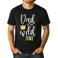 Dad Of The Wild One Shirt 1st Birthday First Thing Daddy Tee Men's Casual T-Shirt Black