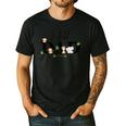 Dad Of The Wild One Zoo Birthday Safari Jungle Animal Men's Casual T-Shirt Black