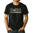Dada Of The Birthday Boy One Lucky Duck 1st Birthday Family Men's Casual T-Shirt Black