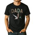 Dada Duck Hunting One Lucky Duck 1st Birthday Family Party Men's Casual T-Shirt Black