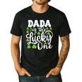 Dada Of The Lucky One First Birthday St Patrick's Day Men's Casual T-Shirt Black