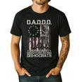 Daddd Gun Dads Against Daughters Dating Democrats On Back Men's Casual T-Shirt Black