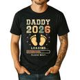 Daddy 2026 Loading Baby Announcement Expecting Dad To Be Men's Casual T-Shirt Black