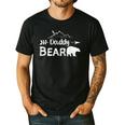 Daddy Bear Shirt Matching Family Mama Papa Bear Camping Men's Casual T-Shirt Black
