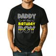 Daddy Of The Birthday Boy Bat Family Party Theme Boys Men's Casual T-Shirt Black