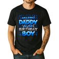 Daddy Of The Birthday Boy Matching Family Father Men's Casual T-Shirt Black