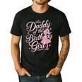 Daddy Of The Birthday Girl Doll Birthday Kid Family Matching Men's Casual T-Shirt Black