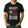 Daddy Bug Ladybug Lover Cute Dad Small Men's Casual T-Shirt Black