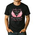 Daddy Girl I Used To Be His Angel Now He Is Mine Men's Casual T-Shirt Black