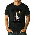 Daddy Goose On The Loose Birthday Matching Family Men's Casual T-Shirt Black