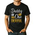 Daddy Of Mr Onederful 1st Birthday Father's Day First Daddy Men's Casual T-Shirt Black
