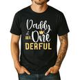Daddy Of Mr Onederful 1st Birthday First One-Derful Matching Men's Casual T-Shirt Black