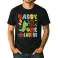 Daddy Of The One-A-Saurus 1St Birthday Boy Dinosaur Men's Casual T-Shirt Black