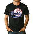 Daddy Of Rookie 1st Birthday Baseball Theme Matching Party Men's Casual T-Shirt Black Daddy Of Rookie 1st Birthday Baseball Theme Matching Party Men's Casual T-Shirt Black